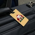 thumbnail image 2 of Cute Lucky Cat Maneki-Neko Luggage ID Tags Suitcase Carry-On Cards - Set of 2, 2 of 3