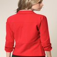 thumbnail image 4 of Made by Johnny Women‘s 3/4 Sleeve Blazer Open Front Cardigan Jacket Work Office Blazer S BLACK, 4 of 6