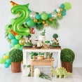 thumbnail image 4 of Event Decorations,Dinosaur Green Number 2 Balloon 40 Inch Big Large Foil Helium Green Number Balloon With 4 Pcs Dinosuar Dinosuar Set For 2 Year Old Birthday Decorations, 4 of 7
