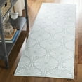 thumbnail image 2 of SAFAVIEH Montauk Garland Geometric Area Rug, Light Green/Ivory, 8' x 10', 2 of 7