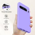 thumbnail image 4 of Slim Liquid Silicone Case for Google Pixel 8 Pro,with Scratch-Resistant Microfiber Lining Shockproof Soft Silicone Protective Case for Google Pixel 8 Pro (Purple), 4 of 14