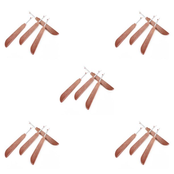 Bewildely Paquete de 4 DIY Seam Craft Stitch Unpicker bordado dobladillos hilo quitar eliminación punto de cruz accesorio suministros de costura Type5 NO5 Bewildely CBP085615