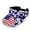 American Flag Design, variant on HELLHERO Eagle Pattern UV Protection Golf Visor Hat for Fishing Sports, Empty Top Design Open Top Sun Visor Hat
