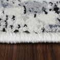 thumbnail image 4 of Superior Roseville Modern Distressed Floral Runner Rug, Platinum, 2' 7" x 8', 4 of 9