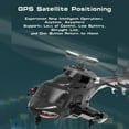 thumbnail image 6 of 1/34 GPS RC Helicopter, 2.4GHz 9CH Flybarless RC Helicopter Model with 6G/3D Stunt Mode, Brushless Motors & LED Lights, Remote Control Helicopters for Adults, RTF, Mode 1/Mode 2 Switchable, 6 of 11