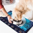 thumbnail image 2 of Pumpkin Spooky Dog Mat for Food and Water Happy Halloween Absorbent No-Slip 17x30 Inch Pet Food Mat Dog Feeding Mat EcoFriendly Durable Pet Placemat, 2 of 7