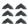 thumbnail image 1 of EeaseMX 6 protectores de esquinas de hierro para muebles de 70 mm, protectores de esquinas para escritorios., 1 of 7