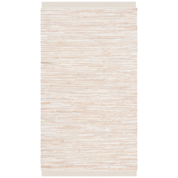 SAFAVIEH Montauk Renae Distressed Area Rug, Beige, 6' x 9'