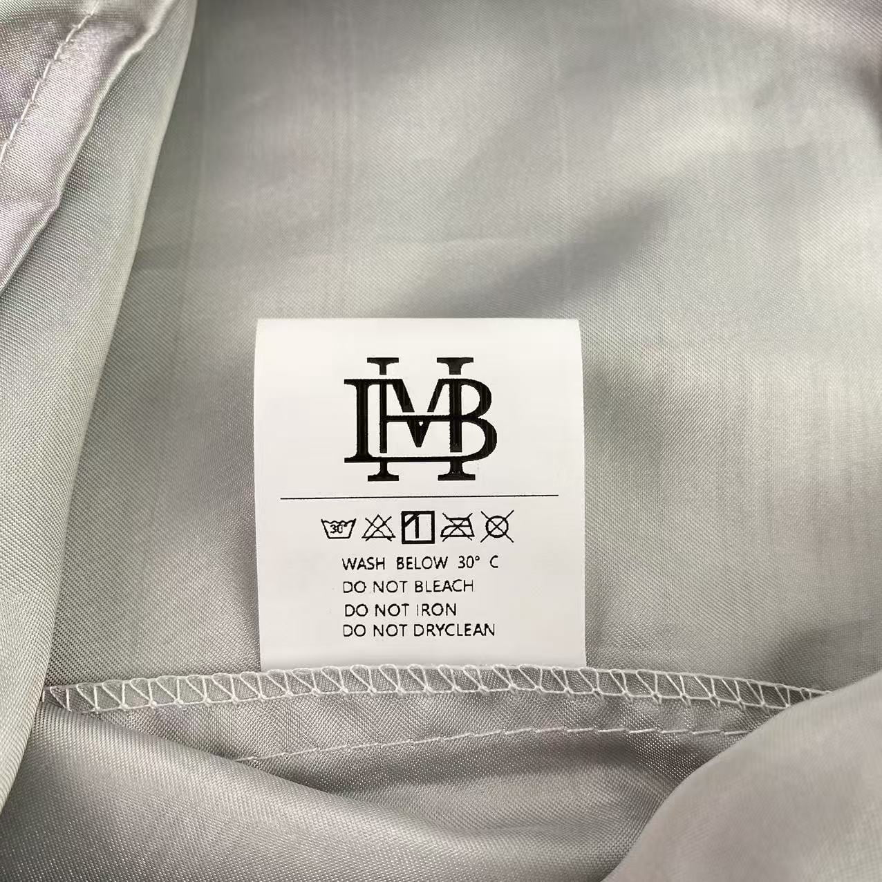 MHB Pillowcases,Satin Pillowcase 1 Pack Similar to Silk Pillow Cases Standard Size, Gifts for Women Men, Dark Grey