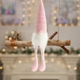thumbnail image 6 of VOTRUDI Plush Gnome Ornament,Christmas Gifts Clearance,Faceless Doll Hanging Decor,Christmas Indoor Decor for Room Office Tabletop,Pink, 6 of 8