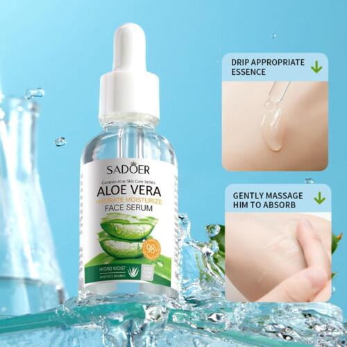 Aloe Essence Serum For Skin Moisturizing Nourishing 30ml - Walmart.ca