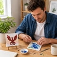 thumbnail image 5 of Kiddiway Sea Glass Art Kit - DIY Sea Glass Kit with Colored Glass, Create Dragon Figurine, Great Sea Glass for Crafts and Glass Art Decor, 5 of 5