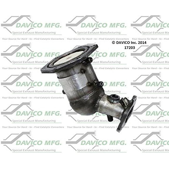 Davico Mfg Catalytic Converter P/N:17203 Fits select: 2009-2014 NISSAN MURANO, 2007-2012 NISSAN ALTIMA