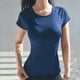 thumbnail image 1 of Camiseta deportiva para mujer, sexy, bonita espalda, ropa de fitness, secado rápido, para correr, entrenamiento, camiseta de manga corta para yoga para verano, 1 of 4