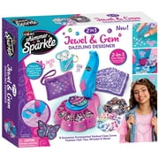 Shimmer 'N Sparkle: 2-In-1 Jewel & Gem Dazzling Designer W/ 8 Accessories, Ages 8+