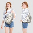 thumbnail image 3 of Sports Enthusiast Sling Backpack - Durable Crossbody Shoulder Bag with Ball Inspired Design, 3 of 4
