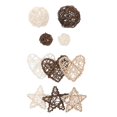 thumbnail image 3 of Decorative Rattan Balls For Photography Sessions And Home Decoration 4.5X4.5X4.5cm Hand-woven 10Set, 3 of 3