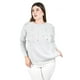 thumbnail image 4 of Sueter con pedreria y perlas Roman Fashion /Tallas Extras, 4003 (Gris) gris 36, 4 of 7
