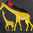 thumbnail image 3 of CafePress - Giraffe And Baby Women's Long Sleeve Dark T Shirt - Women's Long Sleeve Graphic Tee Casual Fit, 3 of 4