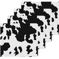 thumbnail image 2 of Animal Cow Print Washcloth 12x12in Set, 4 Pack Absorbent Cotton Towel Square Kitchen Dishes Towels, Soft Cleaning Face Hand Towel Fast Drying Wash cloth, 2 of 7