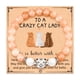 thumbnail image 5 of Pulsera de gato de piedra con imán negro, pulsera de gato atigrado naranja, pulsera de regalo para mujer loca con cabeza de gato plateada, 5 of 6