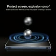 thumbnail image 5 of 4-piece high-definition tempered glass screen protector suitable for iPhone 11 Pro, high-definition transparent, 9H hardness, no bubbles, anti drop, easy to install, 5 of 5