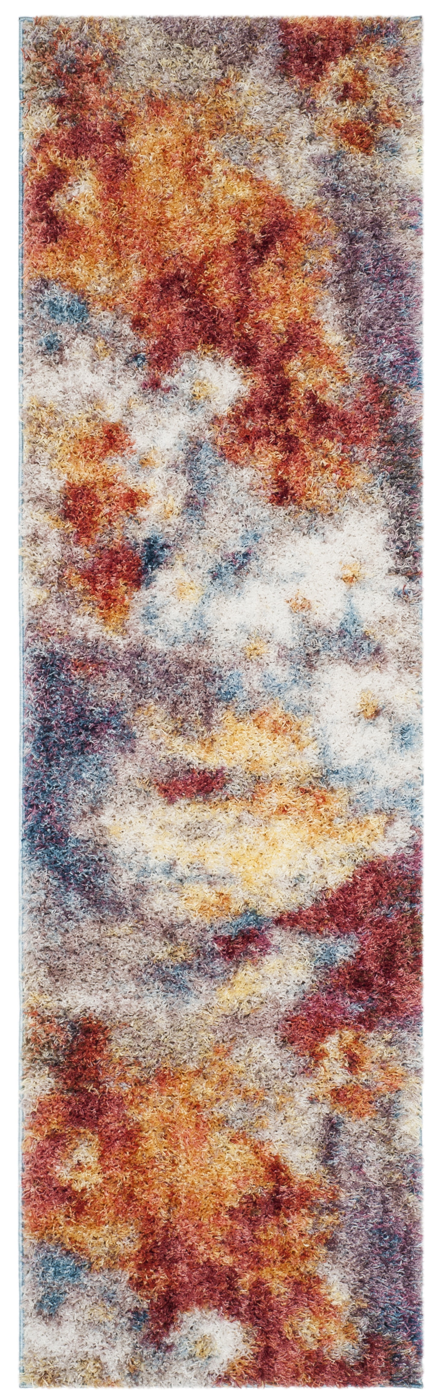 Safavieh Gypsy Ulric Abstract Runner Rug, Rust/Ivory, 2'3" x 12'