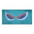 thumbnail image 4 of SDJMa Microfiber Angel Wings Print Beach Towels, 35"x70" Oversized Bohemian Beach Towel, Sand Free Quick Dry Bath Towel, Super Absorbent Bathroom Towel for Men, Women, Travel, Swim, 4 of 8