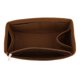 thumbnail image 1 of Bolsa de Fieltro Bolsa Organizadora en La Bolsa Bolsa de Viaje Bolsa de Cosméticos Bolsillo Organizador Bolsillo con Cremallera marrón, 1 of 8