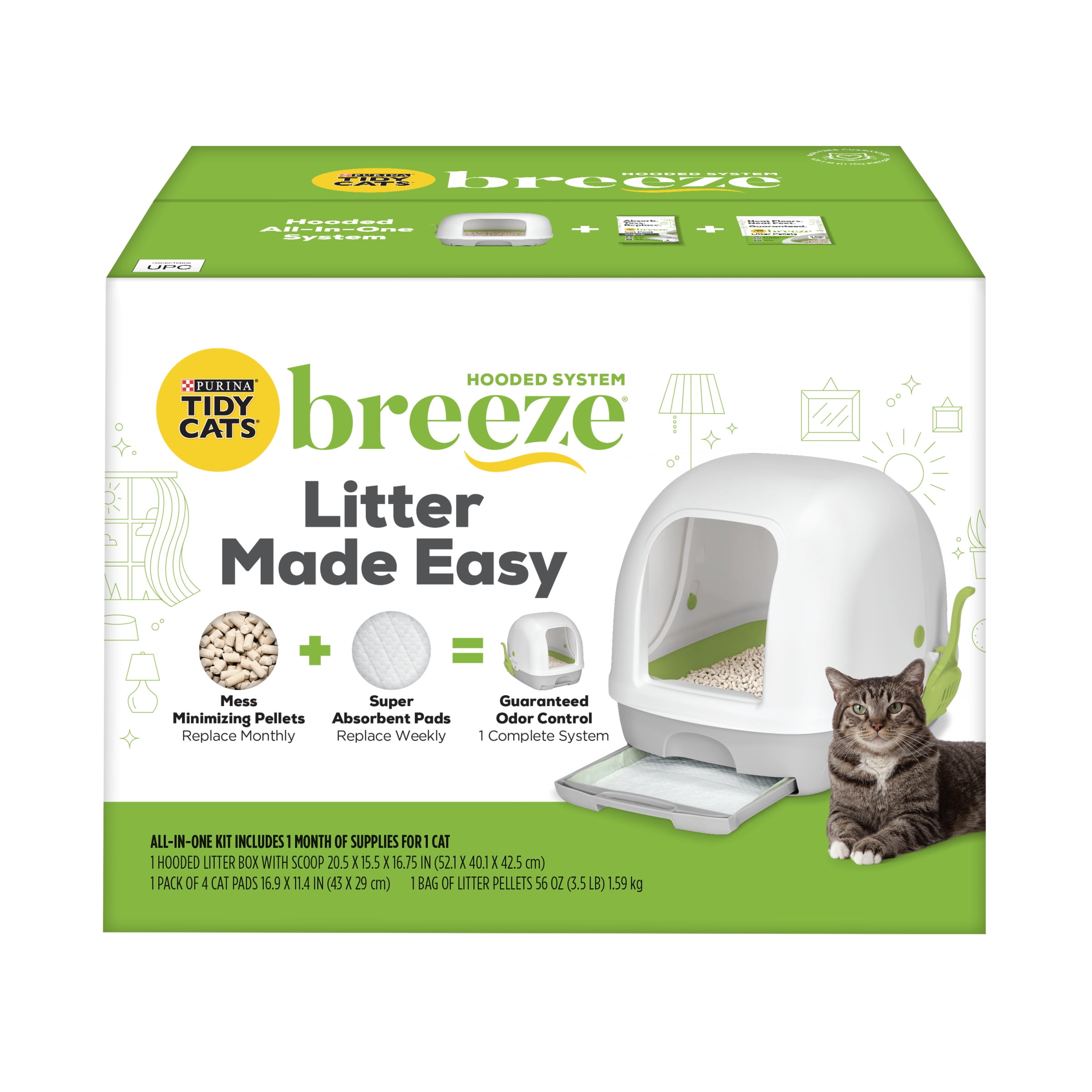 Purina Tidy Cats BREEZE Cat Litter Box System 