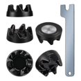thumbnail image 1 of 6 Packs 9704230 Blender Coupler Blender Coupling Replacment Parts With 1 Wrench Compatible Compatible Kitchen Aid Wp9704230vp Wp9704230 -ys, 1 of 5