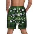 thumbnail image 4 of Haiem Happy Easter Men'S Quick-Dry Swim Trunks: Comfortable Beach Shorts With Mesh Lining And Pockets - Ideal For Swimming And Sunbathing Large, 4 of 9