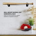 thumbnail image 2 of Baseball bat display case, heavy duty baseball bat rack, baseball bat display rack, horizontal baseball bat rack, 2 of 5
