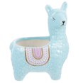 thumbnail image 1 of Adorable Alpaca Decor Desktop Flowerpot Alpaca Shape Flowerpot Succulents Planter, 1 of 9