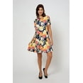thumbnail image 2 of Leota Women's Serenity In Ginkgo Dress Yellow Size Medium, 2 of 3