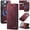 Wine Red, variant on CaseMe Wallet Case for iPhone 16 Pro Max Compatible with Magsafe, 2-in-1 PU Leather【RFID Blocking】Flip Card Holder Stand Shockproof Magnetic Detachable Cover for iPhone 16 Pro Max 6.9",Wine Red
