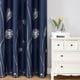 thumbnail image 2 of Cortinas Estelar Textiler Azul Marino 107 x 244 cm Blackout, 2 of 9