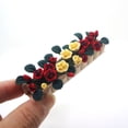 thumbnail image 2 of 1:12 accesorios para casa de muñecas simulación de casa de muñecas mini arcilla flor color madera larga maceta flor caja de madera modelo de flor, 2 of 6