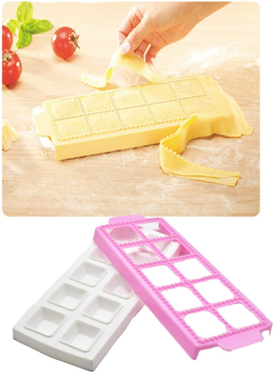 NonStick Silicone Ravioli Cutter Set, Dumpling Maker Pierogie
