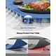 thumbnail image 4 of Tapete Térmico para Aquecimento de Alimentos Gaiatop de Silicone Elétrico Azul de Aquecimento Rápido, 4 of 8