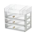 thumbnail image 2 of GUOOL Cosmetic Desktop Case Multifunctional Large Capacity Lipstick Organizer Bathroom 4 Tier Clear, 2 of 9