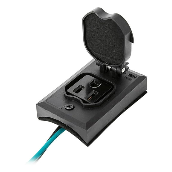 Kuntesetty Lamp Post Outlet Versatile Replacement Heavy Duty Waterproof Light Pole Plug