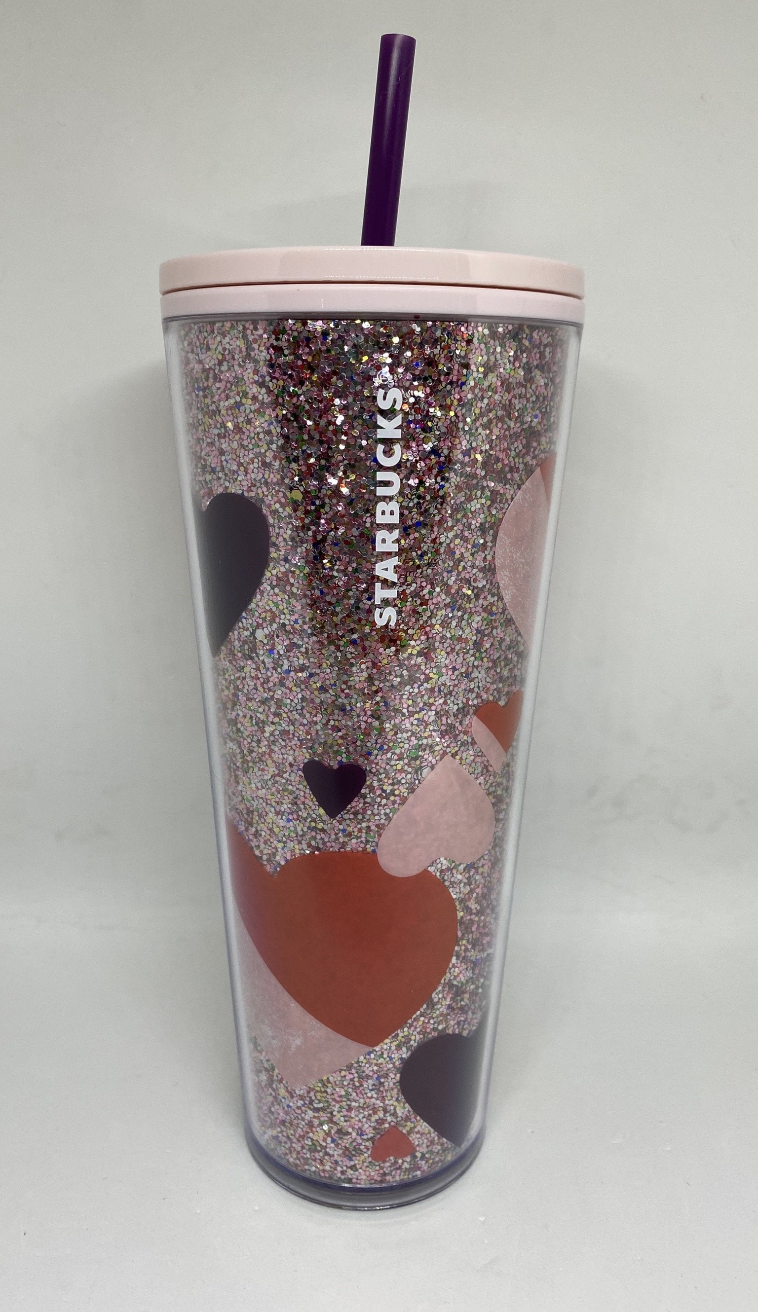 Personalized Starbucks Tumbler Valentines Day Tumbler Valentine Hearts
