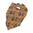 thumbnail image 5 of Easygdp Cartoon Tractor Pet Scarf, Dog Triangle Scarf, Printing Dog Bib, Handkerchief Scarf for Small Medium Large Dogs Cats Pets, 5 of 9