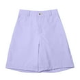 thumbnail image 3 of Boys' Shorts Boys Casual Shorts Boys' Girls Adjustable Waist Stretch Flat Front Shorts For School Uniformss, 3 of 9