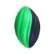 thumbnail image 1 of Pelota de rugby de espuma Hugo Portátil suave para niños 5' Verde, 1 of 10