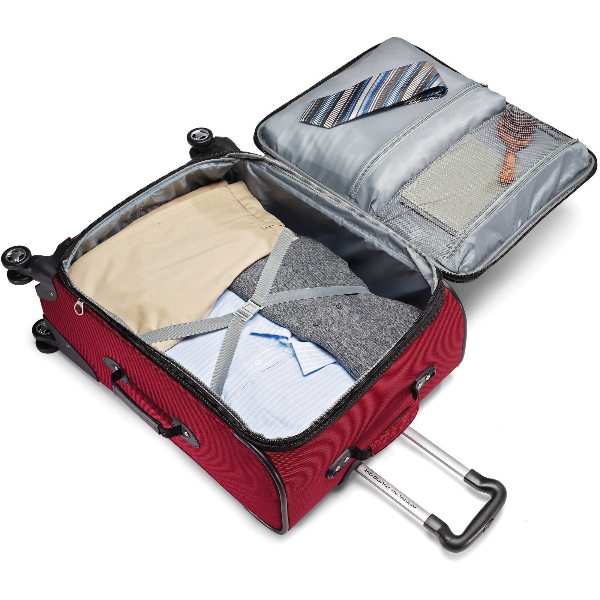 american tourister meridian xlt spinner luggage