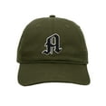 thumbnail image 2 of Daxton Old English 3D Alphabet Letters Numbers Initial Baseball Dad Hat - Olive, Letter A, 2 of 2