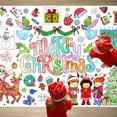 thumbnail image 1 of Póster para colorear SICOHOME Christmas Giant 35x54 para niños, 1 of 7