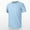 99#Light Blue, variant on Men's Summer Solid Color Casual Loose Short Sleeved Round Neck T-shirt